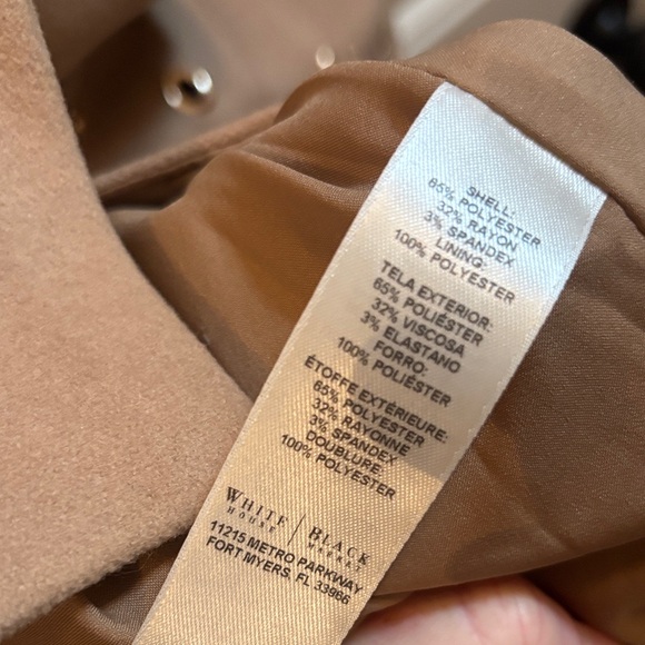 Elegant White House/ Black Market Tan Women's jacket S - Picture 7 of 7